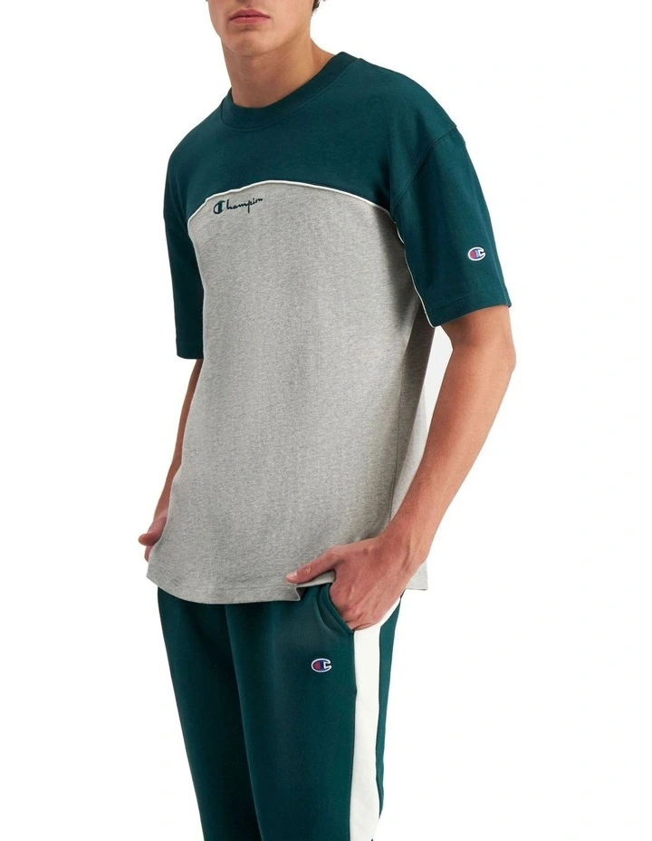 Rochester City Tee in Oxford Heather