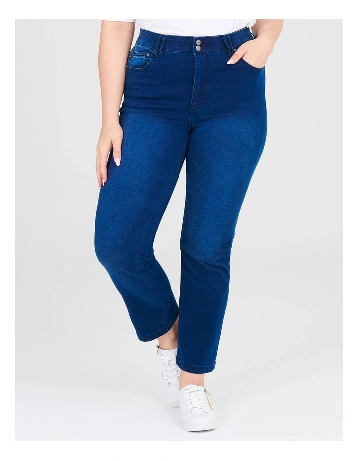The Luxe Looker Jean Mid Blue
