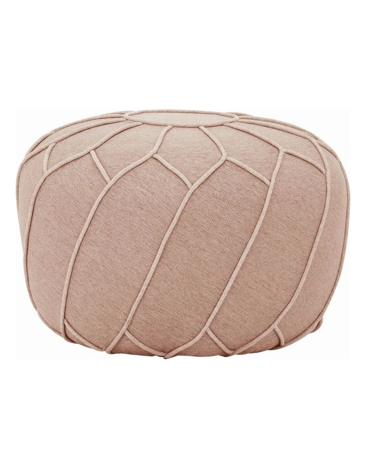 Saturn Ottoman 61cm Oak Brown