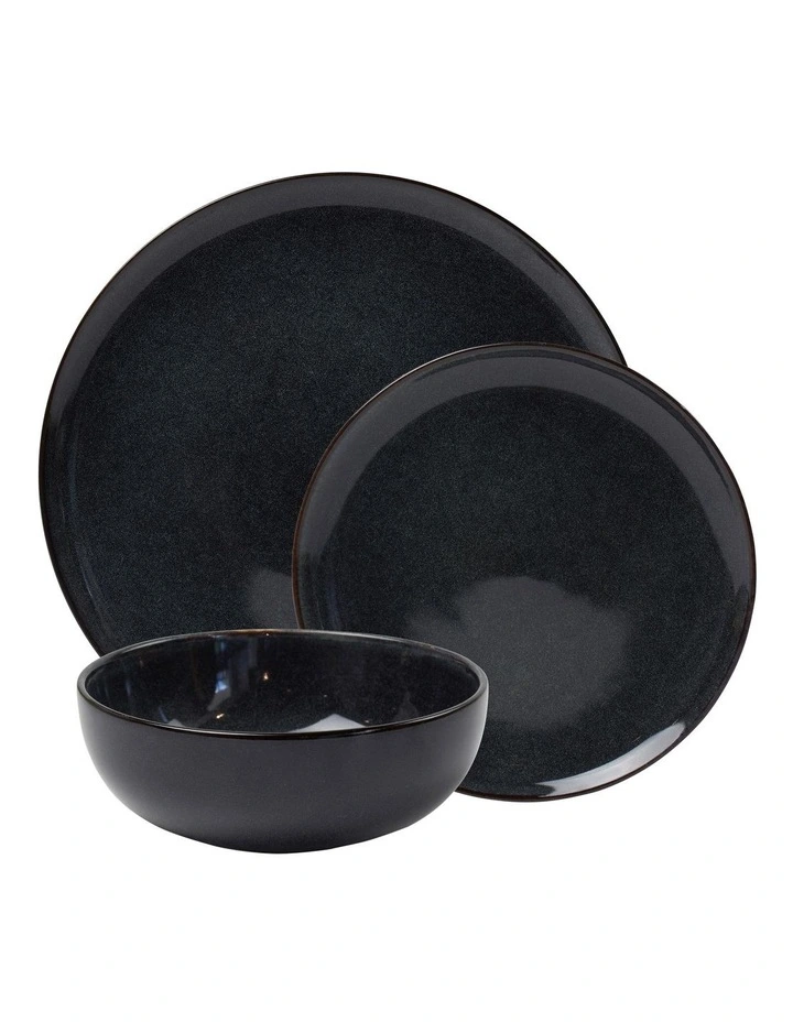 Maldo Dinnerset 12 Pieces in Blue