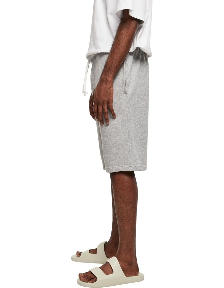 Low Crotch Sweatshorts in Grey