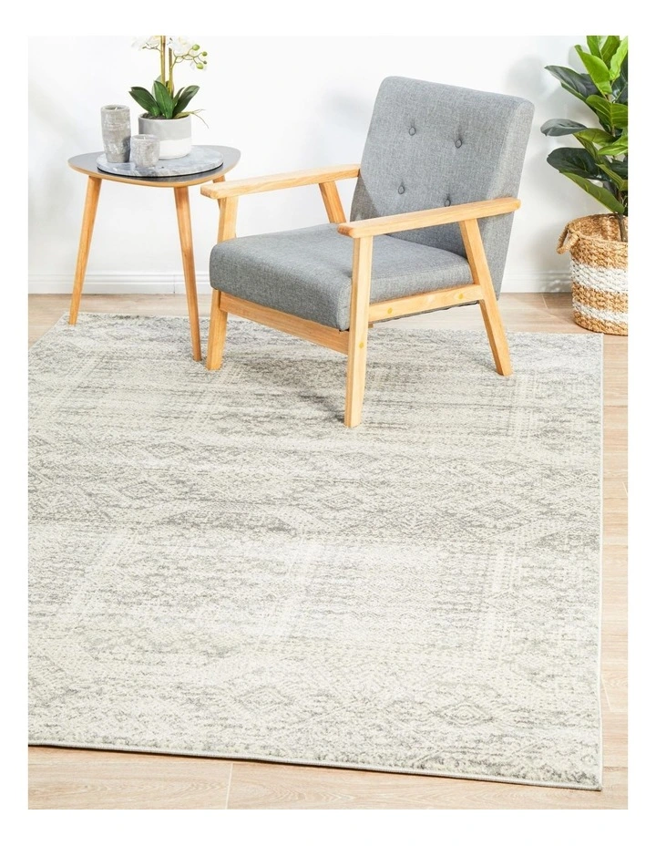 Mirage Zelda Rug in Silver/Grey