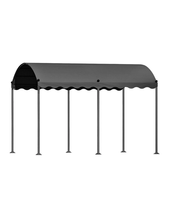 Gazebo Marquee Outdoor Tent 4x3m in Grey