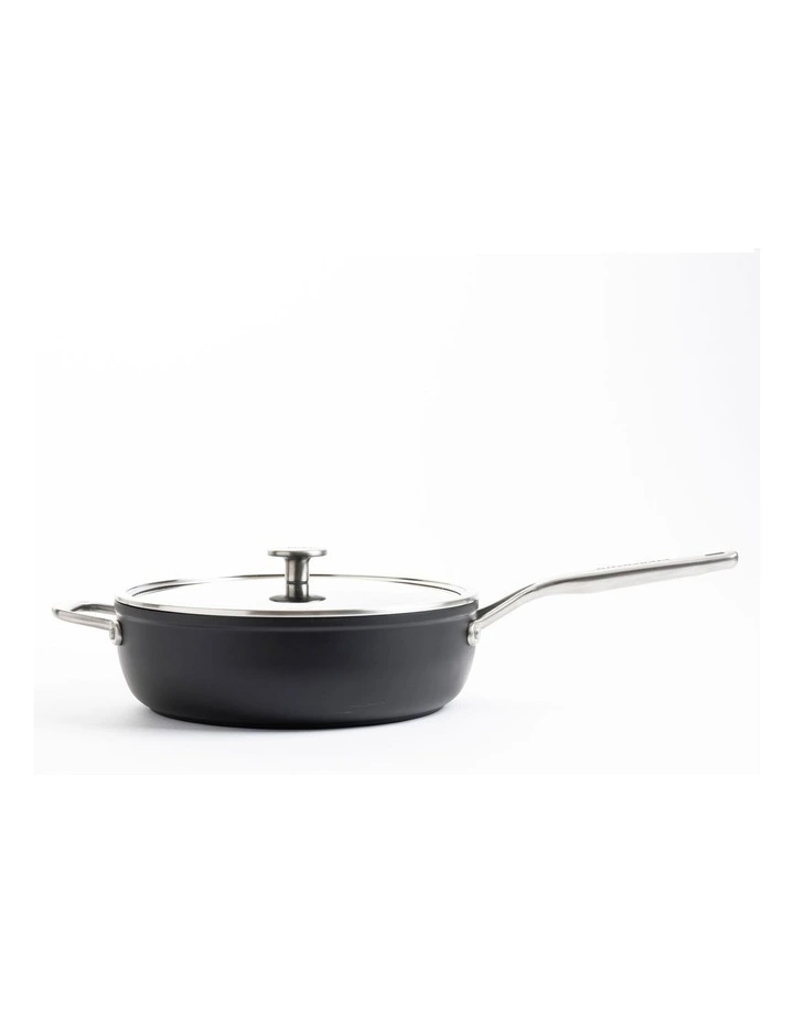 Forged Hardened Aluminium Skillet in Black