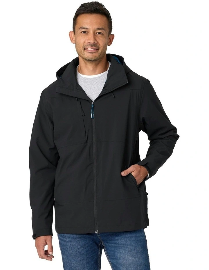 Sedna Waterproof Shell Jacket in Black
