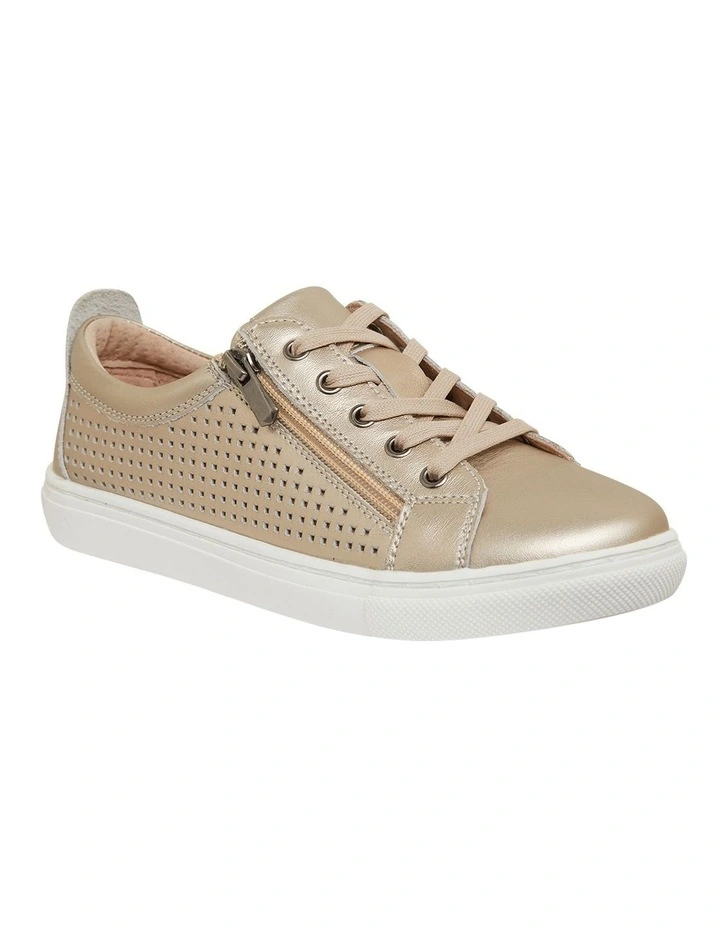 Rio Sneakers in Soft Gold Leather