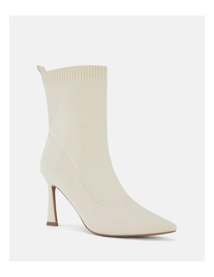 Kroc Boots in Cream Knit