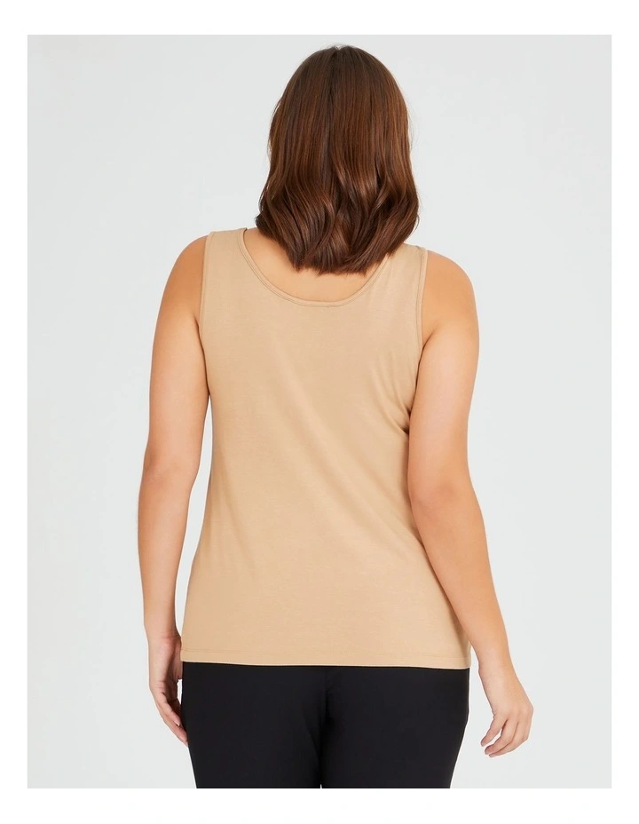 Bamboo Base Cami in Beige