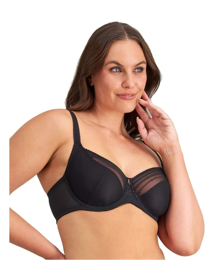 Faithful Underwire Bra in Black