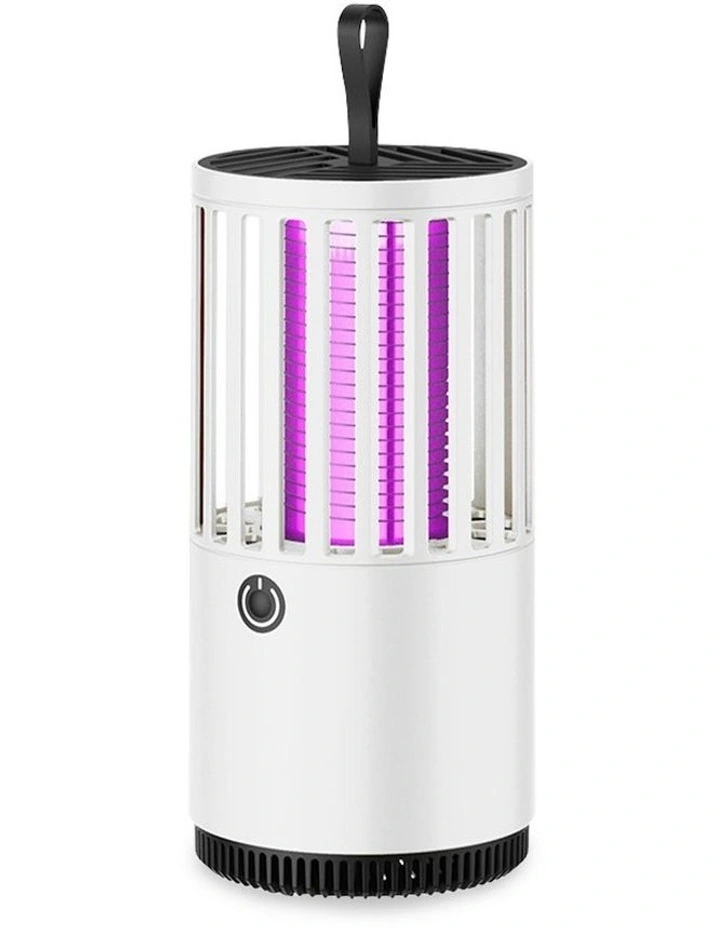 Mosquito Killer Lamp with 360-Degree Portable Rechargeable in White