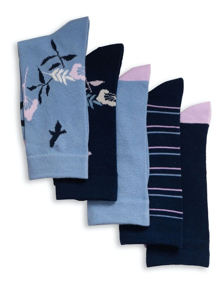 Casual Crew Socks 20 Pack in Two Tone