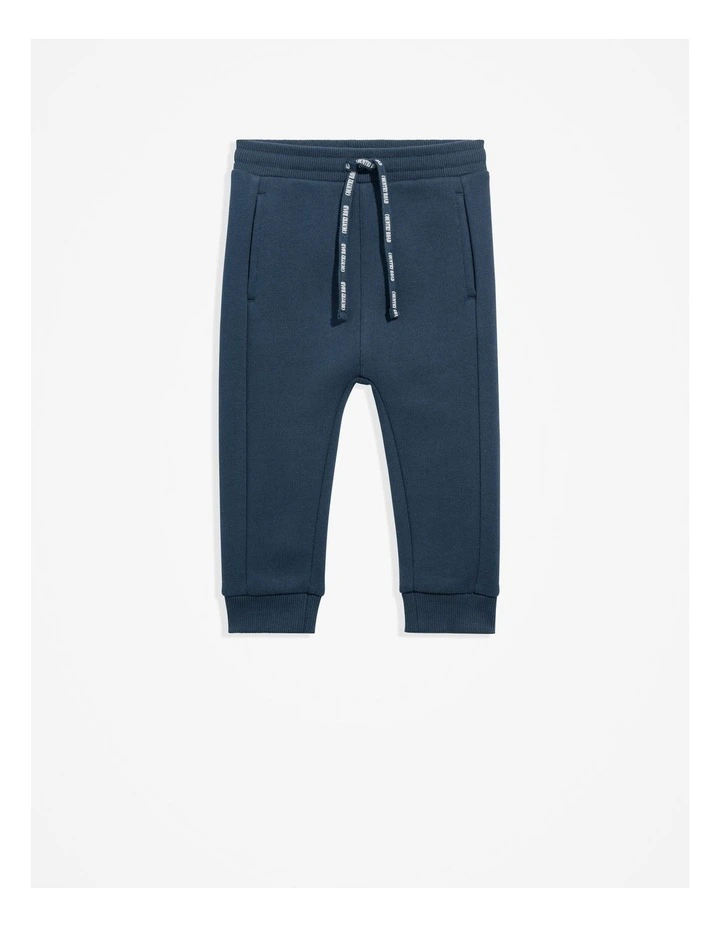Soft Touch Track Pant in Navy