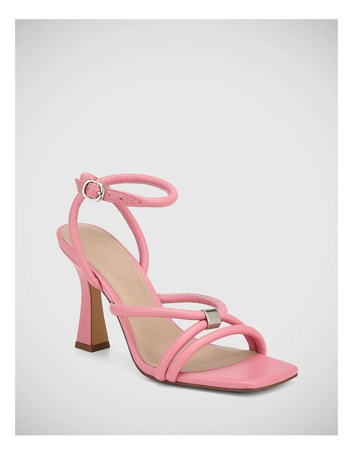 Ria Leather Sandal in Rosewater