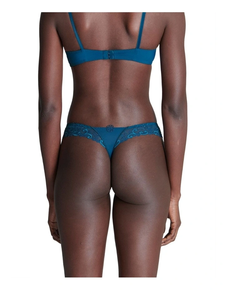 Delice Thong in Blue