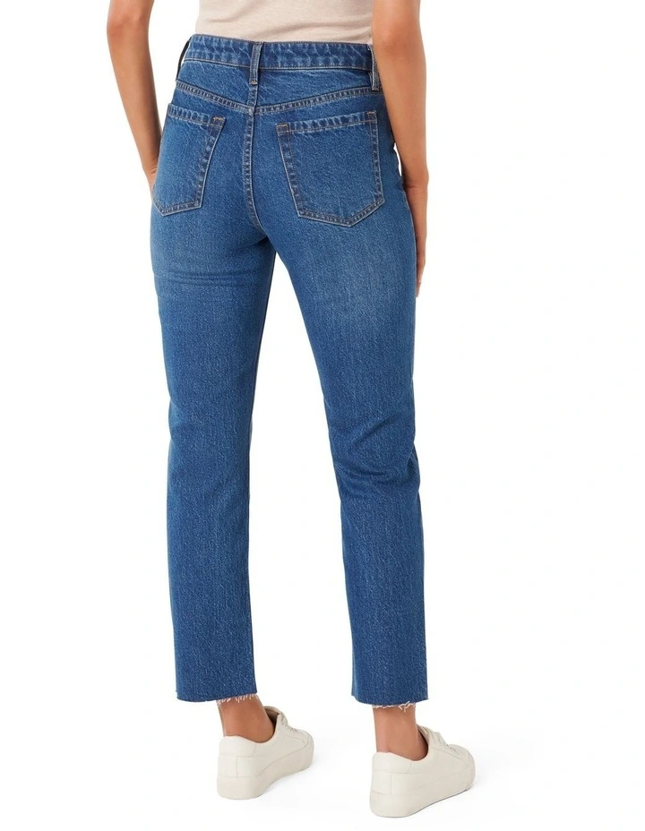 Alyssa Hourglass Slim Jeans in Blue