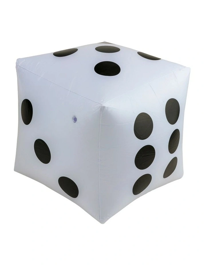 Inflatable Giant Die With Plastic Pump 52cm Diameter