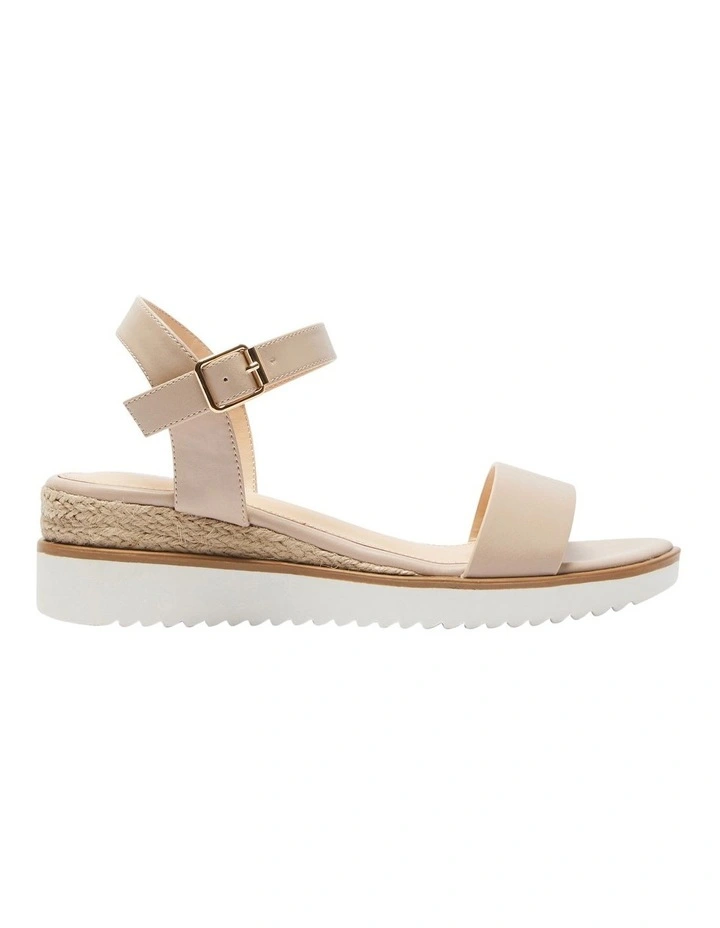 Verona Sandals in Nude Smooth