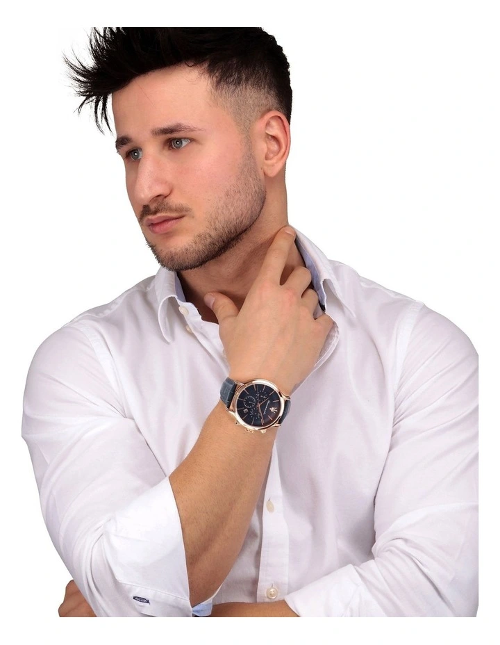 Epoca Stainless Steel Watch in Blue
