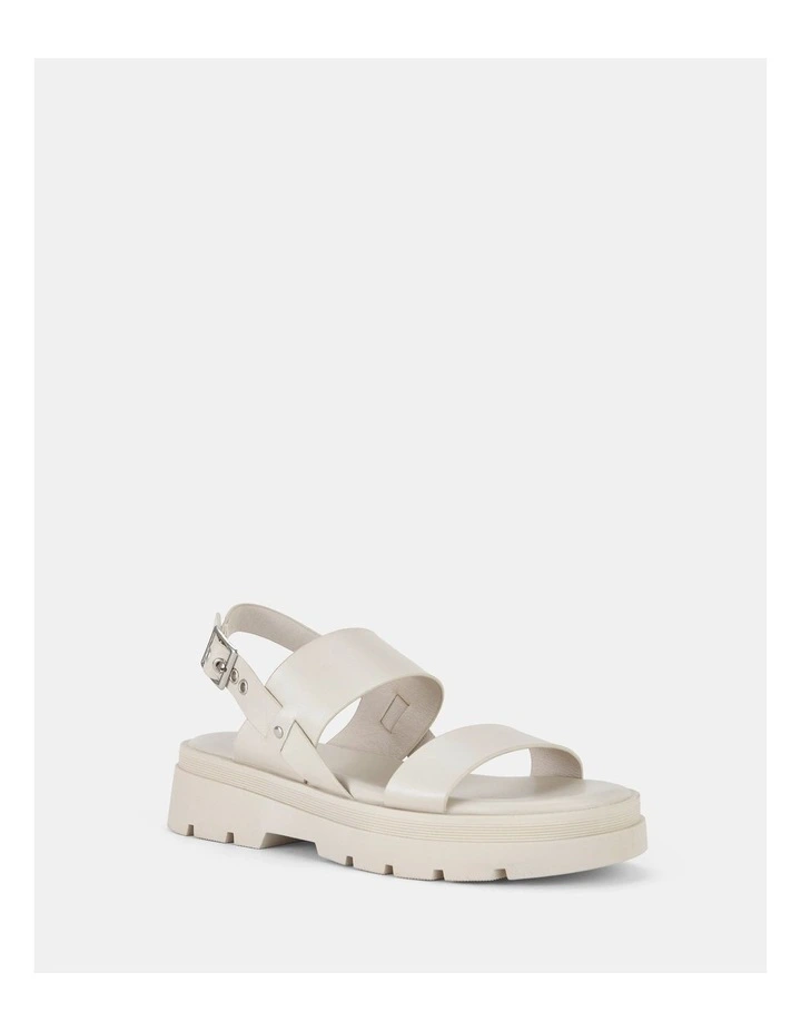 Taffy Sandals in Cream