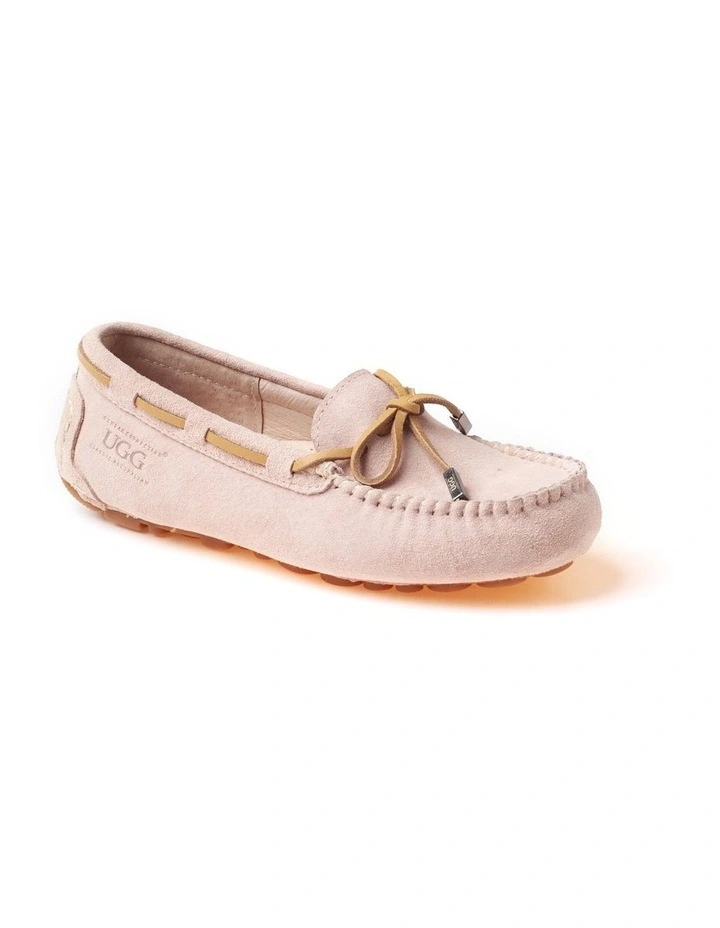 Ugg Aven Lace Moccasin in Dustypink
