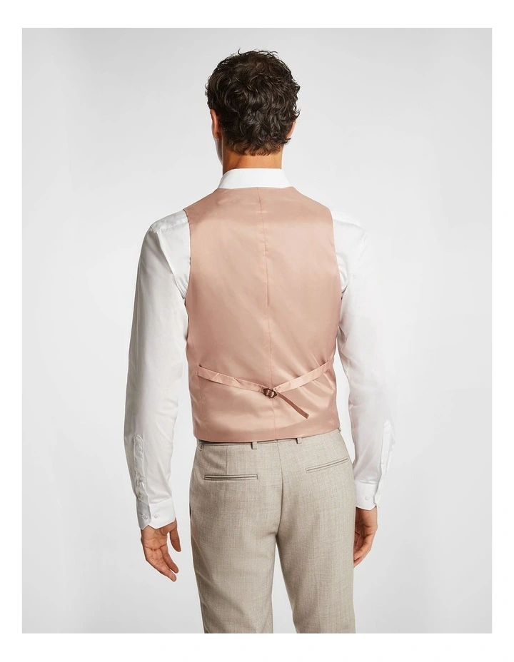 Maverick Waistcoat in Latte