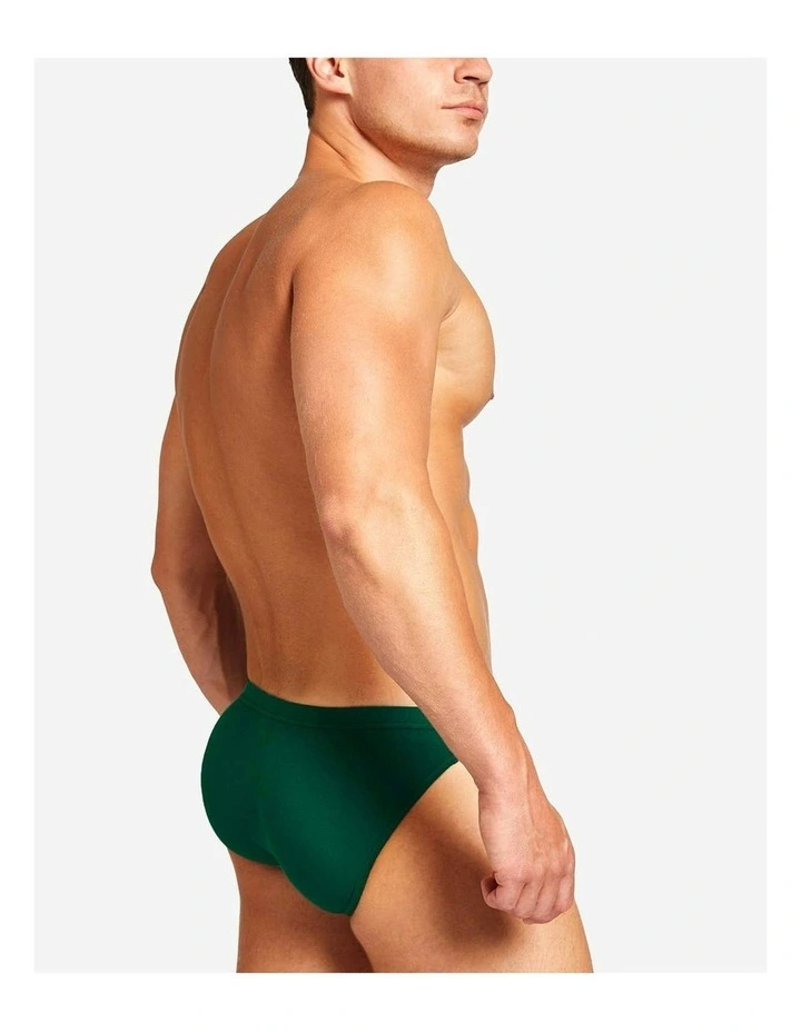 Body Bamboo Bikini Brief in Forest Green