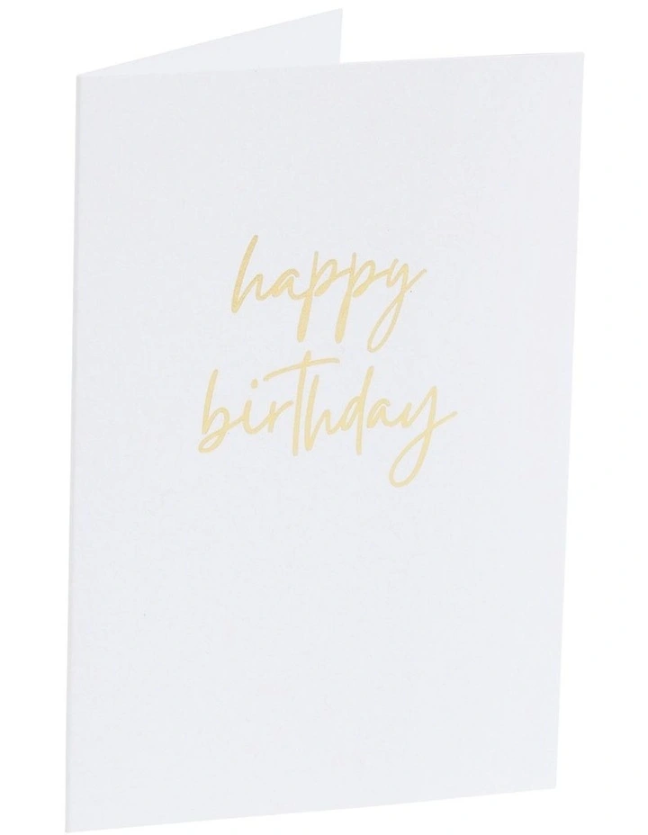 Happy Birthday Greeting Card