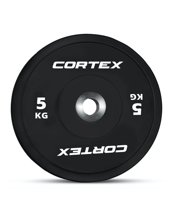 5kg Competition Bumper Pair of Plates in Black