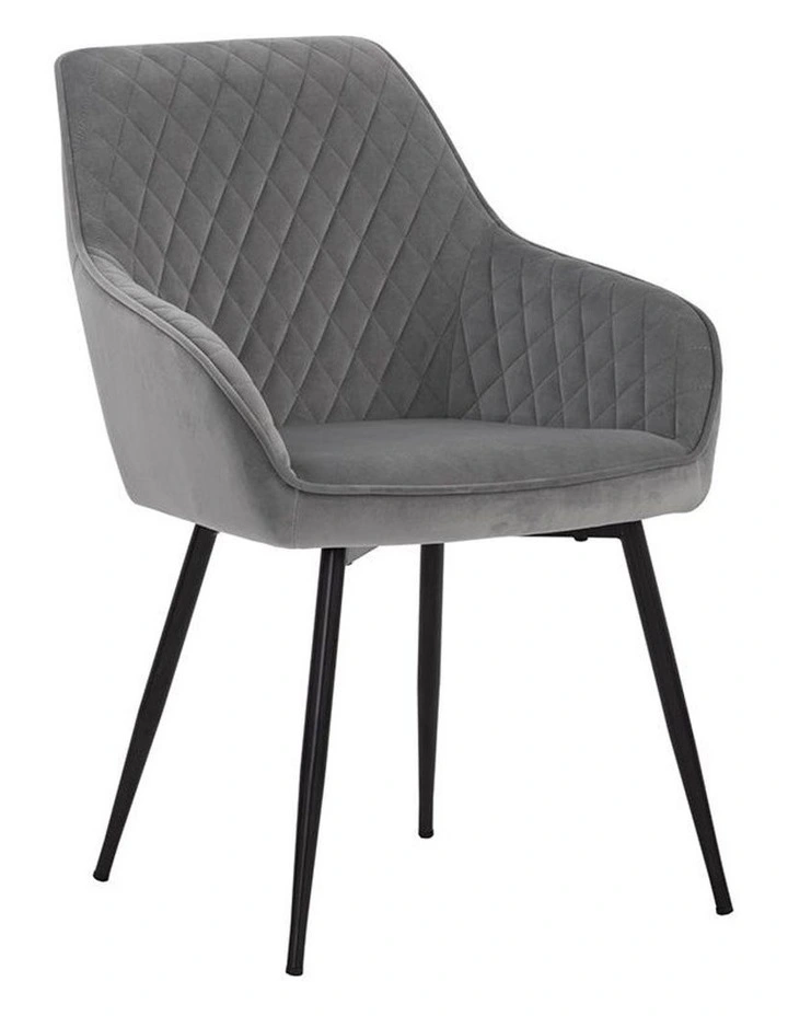 Hakon Dining Chair Grey & Black