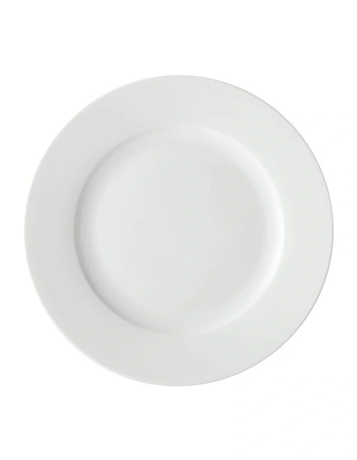 Basics Rim Dinner Plate 27.5cm in White