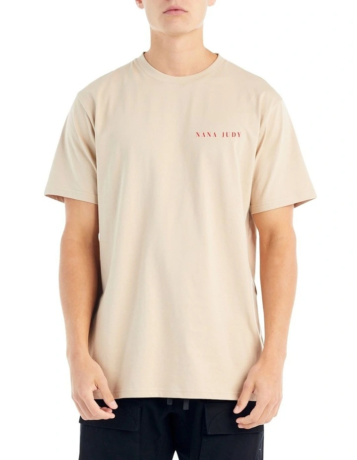 Roosevelt T-shirt in Beige