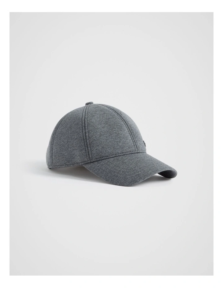 Jersey Cap in Wolf Marle