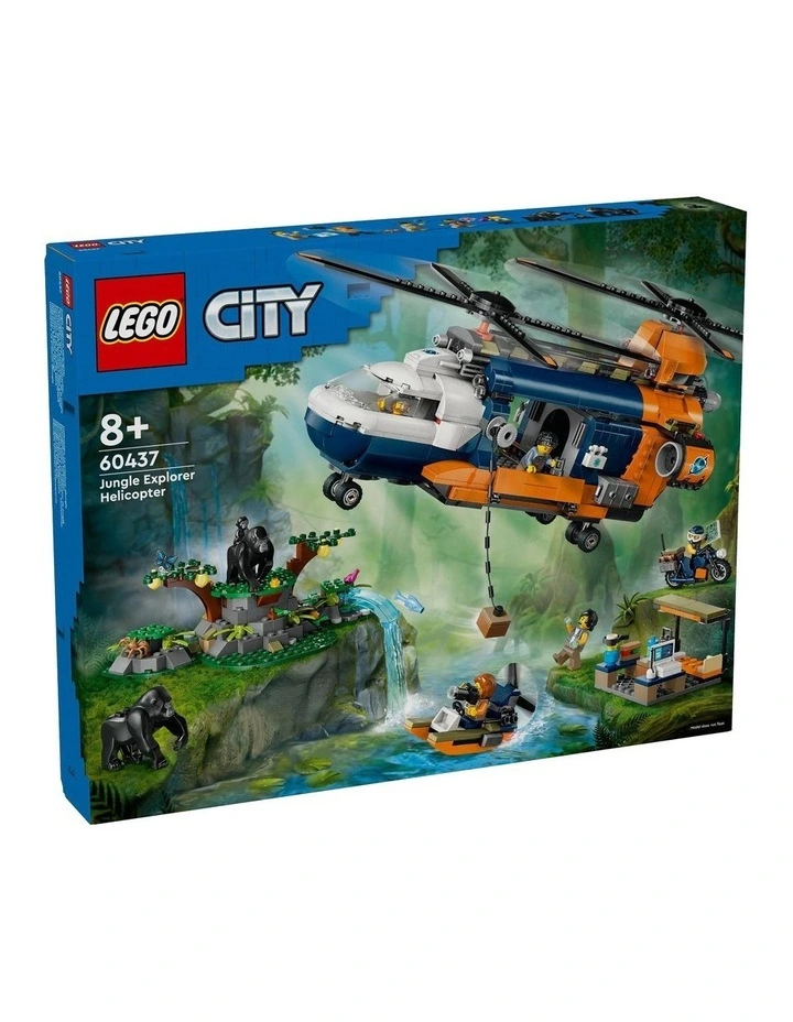 City Jungle Explorer Helicopter at Base Camp 60437