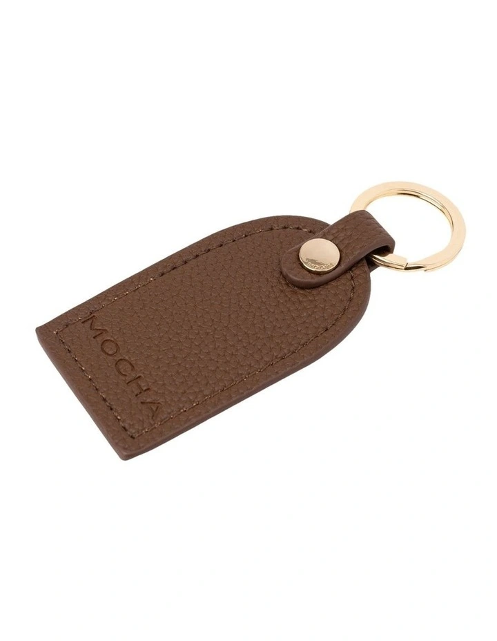 Sienna Arch Keyring in Chocolate