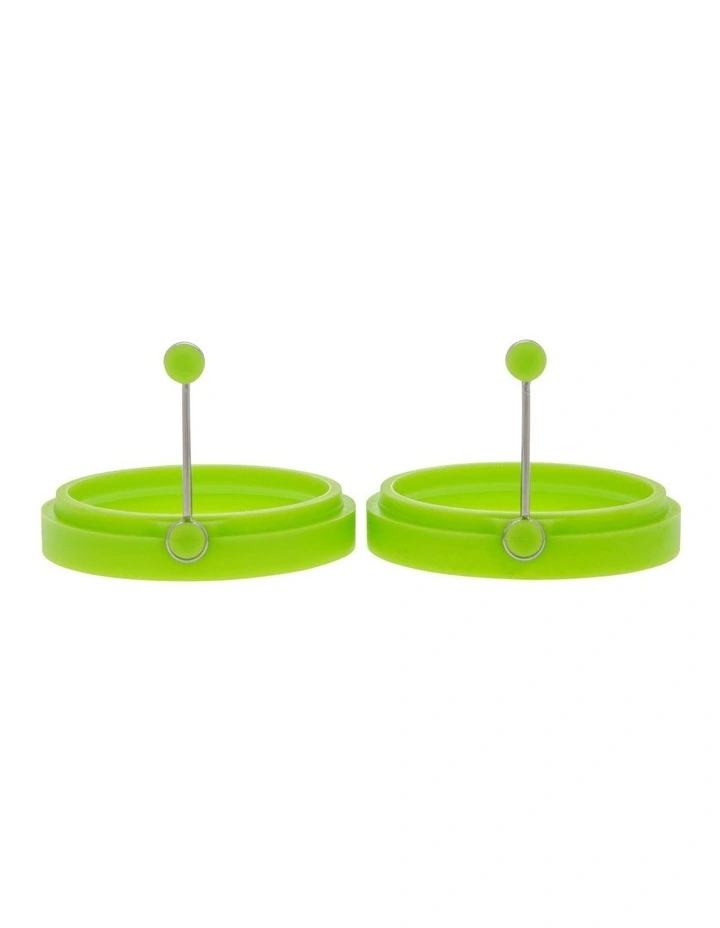 Egg Rings Set of 2 in Green