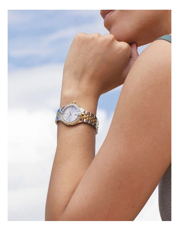 Mademoiselle Stainless Steel Watch in Gold