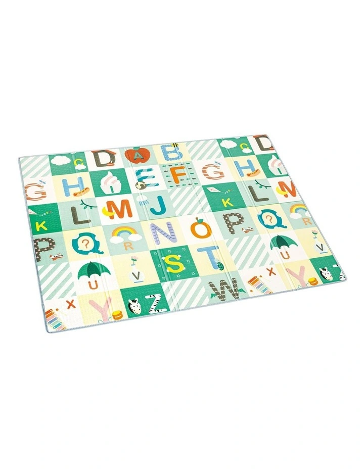 Foldable Alphabet Playmat in Multi
