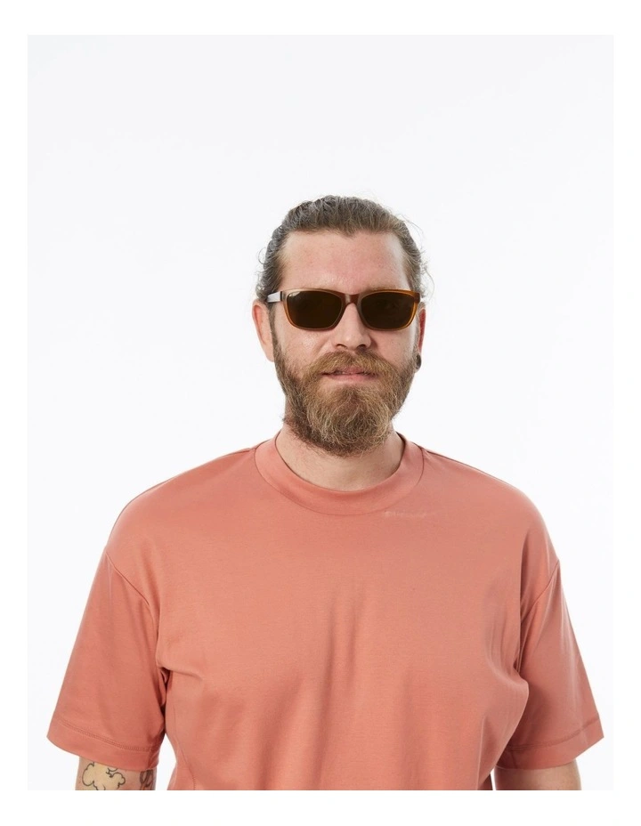 Sunglasses With Polarised Lenses in Brown