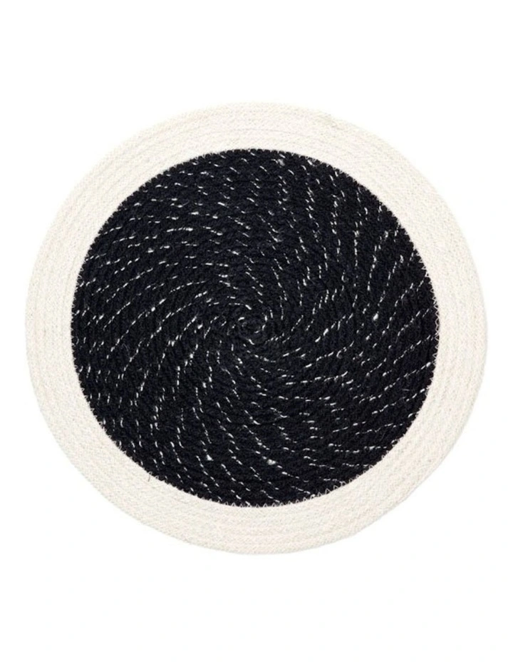 Rosella Round Placemat 4 Pack 8 cm in Cream