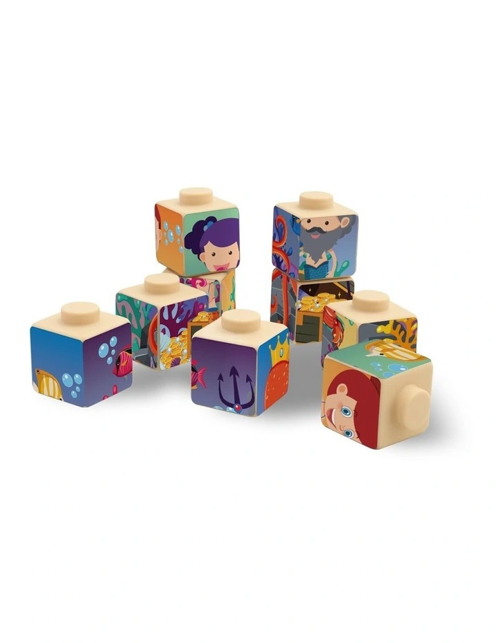 4-in-1 Underwater Soft Puzzle Blocks