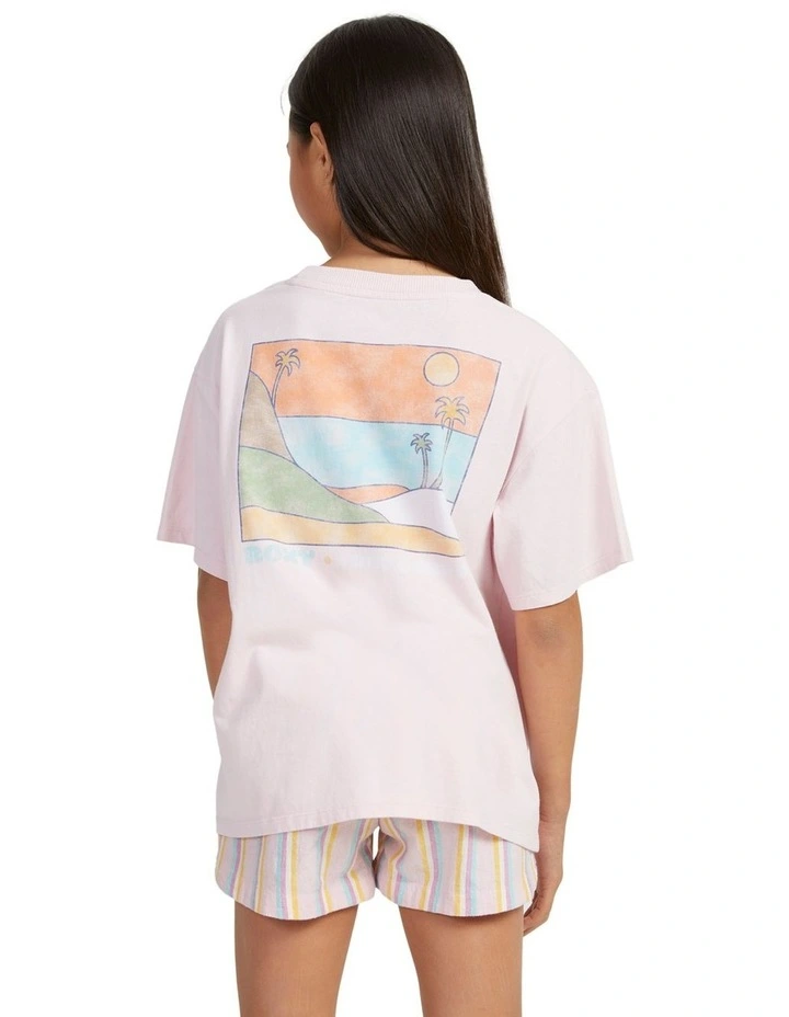 Gone To California Oversized T-shirt in Pirouette
