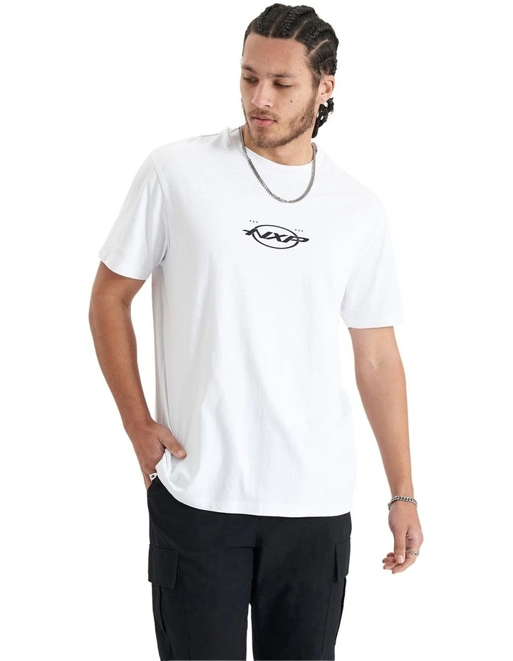 Republic Relaxed T-shirt in Optical White
