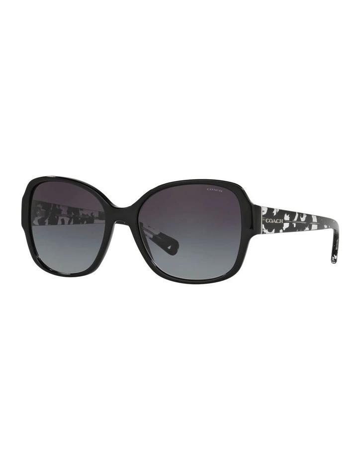 HC8166 L154 Black Sunglasses