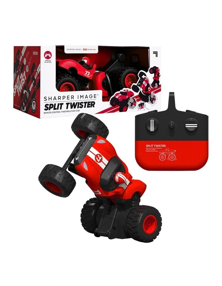 Split Twister Remote Control Twisting Stunt Car 2 Pieces
