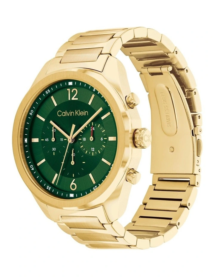 Force Stainless Steel Watch in Green