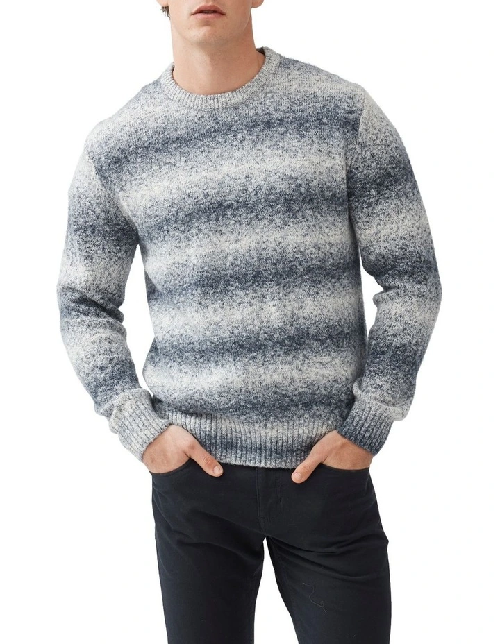 Wave Break Knit in Ocean