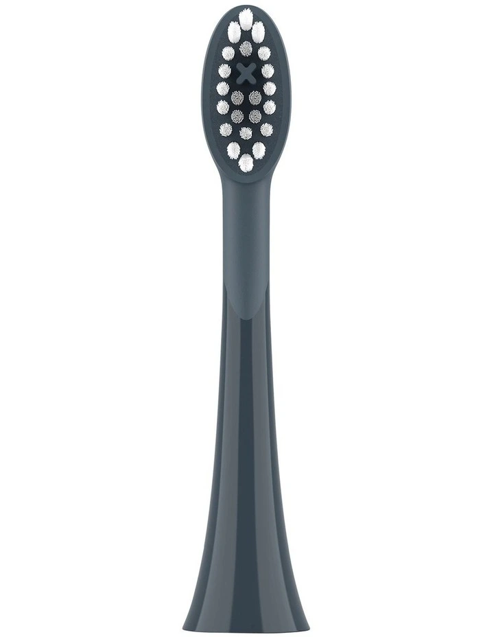 Ordo Sonic Brush Head 4 Pack in Charcoal Grey