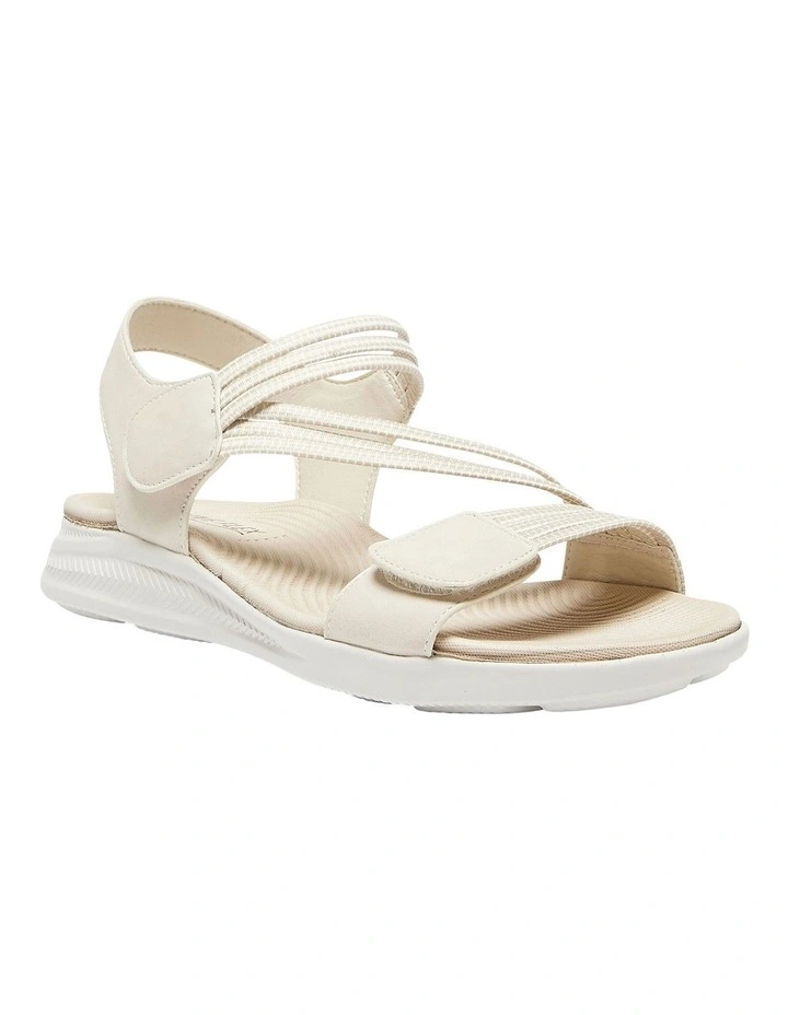 Neon Sandals in Beige Multi