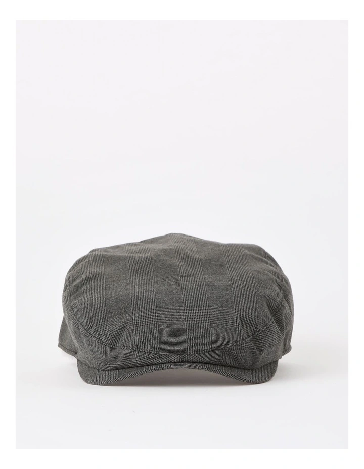 Driving Cap in Charcoal