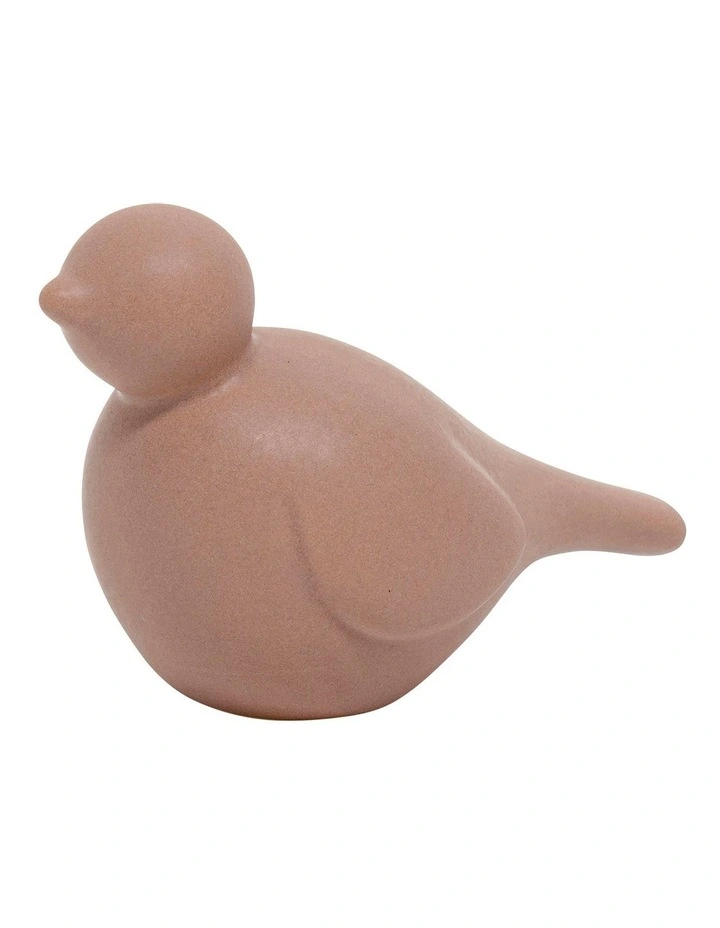 Morgan Bird 12x8cm in Brown